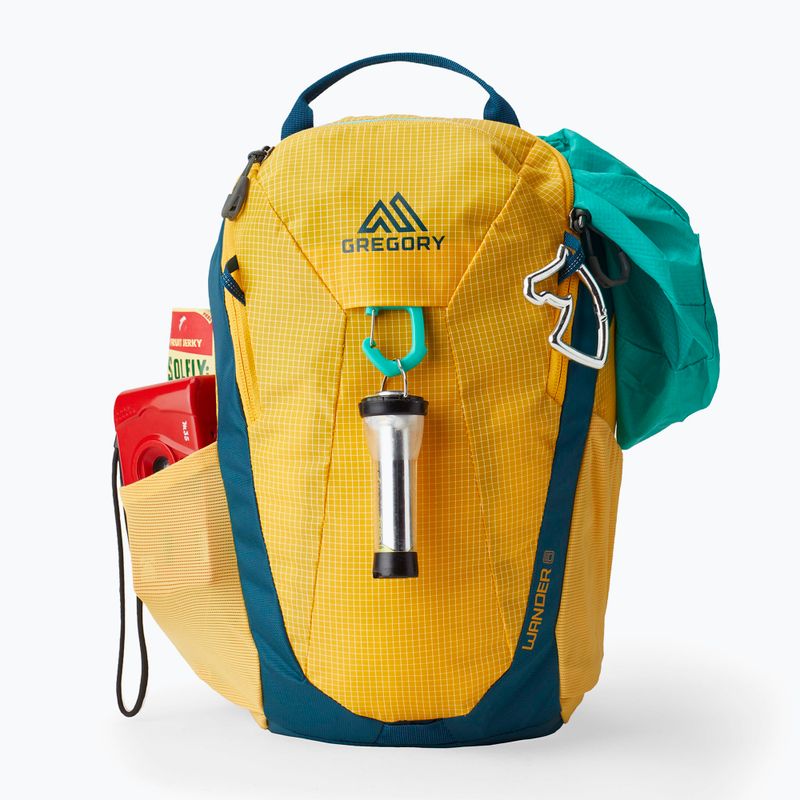 Detský turistický batoh Gregory Wander 8 l aqua yellow 3