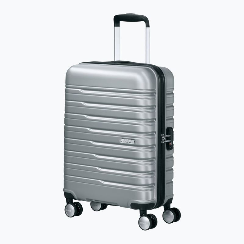 Cestovný kufor American Tourister Flashline Spinner 34 l sky silver 2