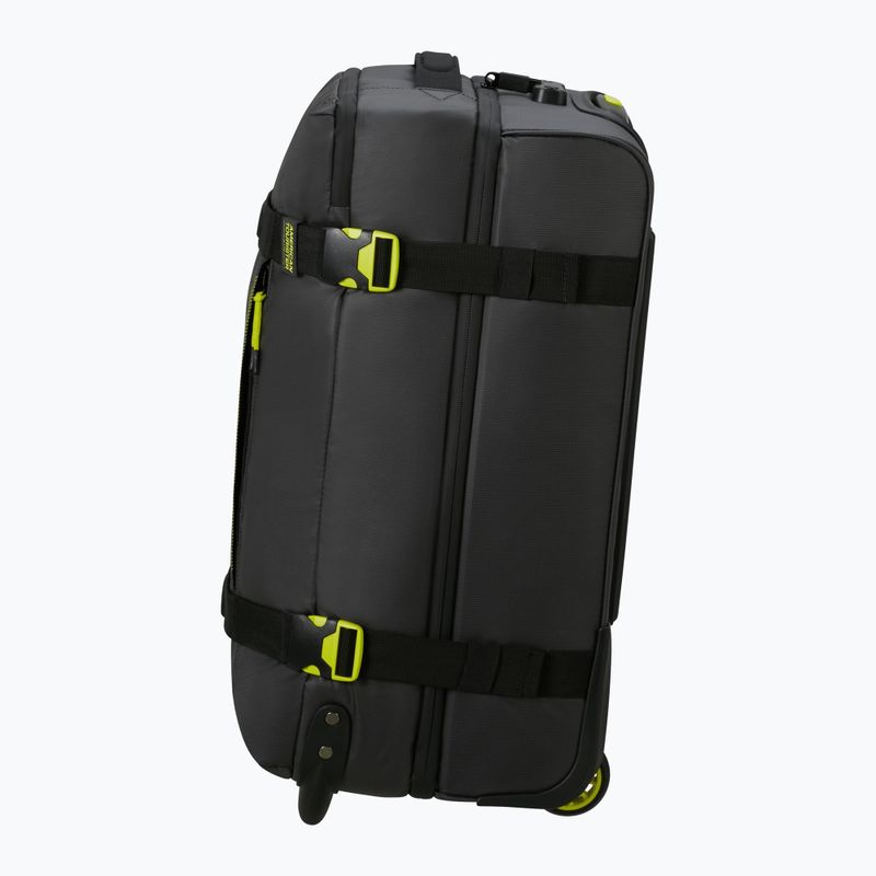 Cestovný kufor American Tourister Urban Track Duffle s kolieskami 55 l čierny / limetkový 3