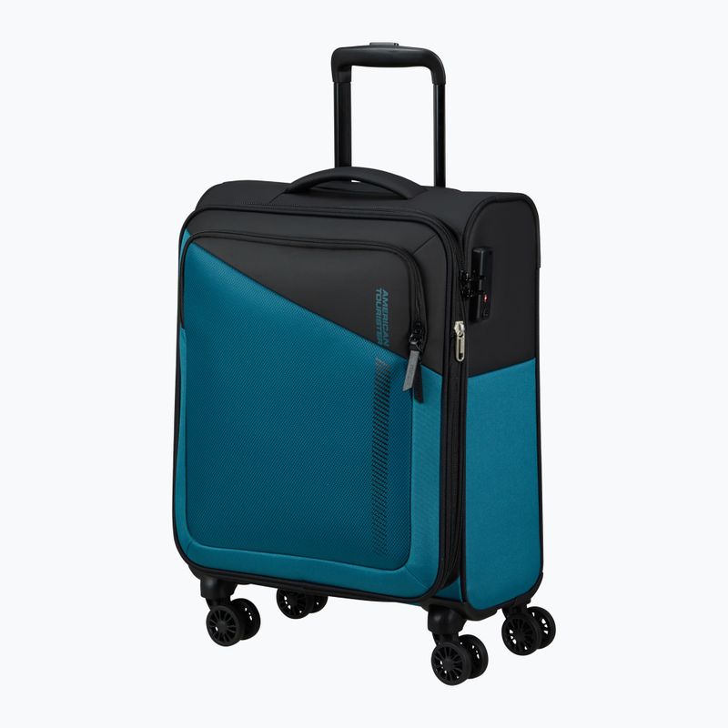 Cestovný kufor American Tourister Daring Dash 46 l čierny / modrý 2