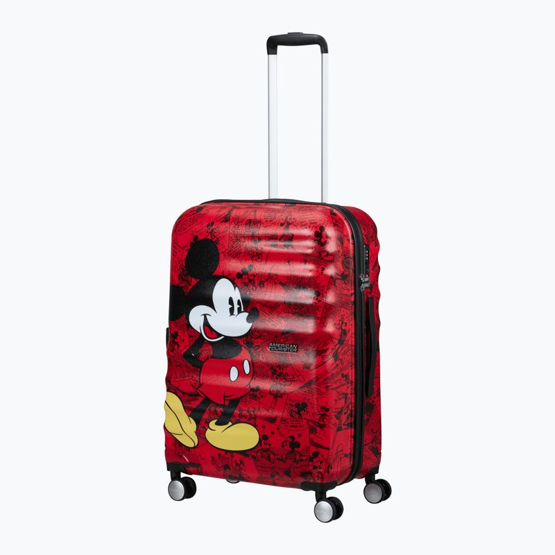 Cestovný kufor American Tourister Disney Wavebreaker 64 l mickey comics red 5