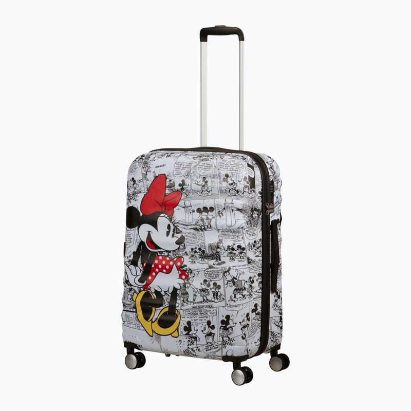 Cestovný kufor American Tourister Disney Wavebreaker 64 l minnie comics white 5