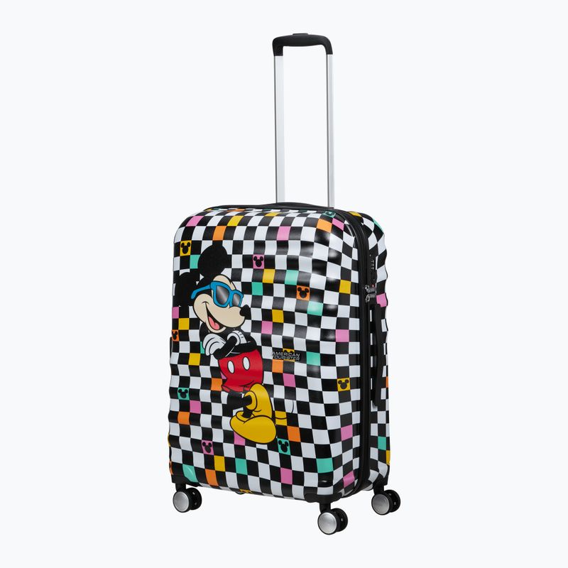 Cestovný kufor American Tourister Disney Wavebreaker 64 l mickey check 5