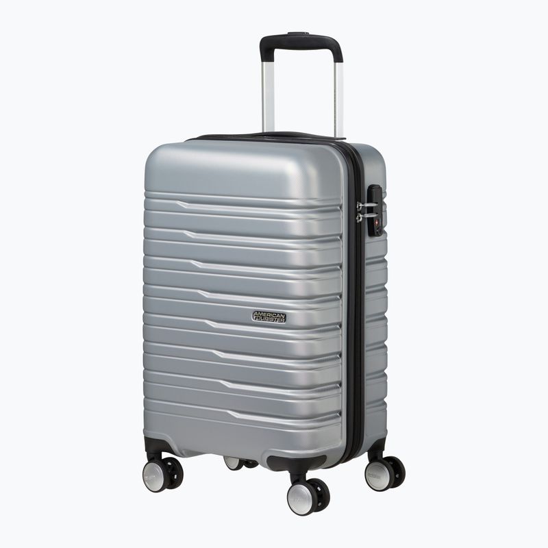 Cestovný kufor American Tourister Flashline Spinner 55 34 l sky silver 2