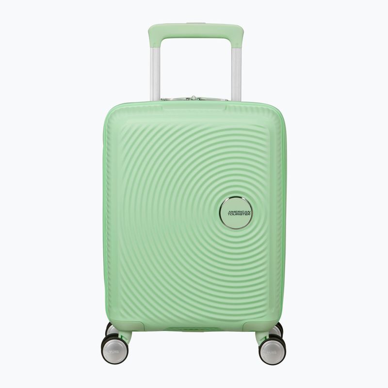 Cestovný kufor American Tourister Soundbox Mini 22 l pastelovo zelený