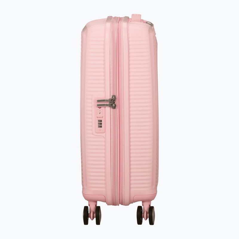 Cestovný kufor American Tourister Soundbox 41 l v pastelovo ružovej farbe 4