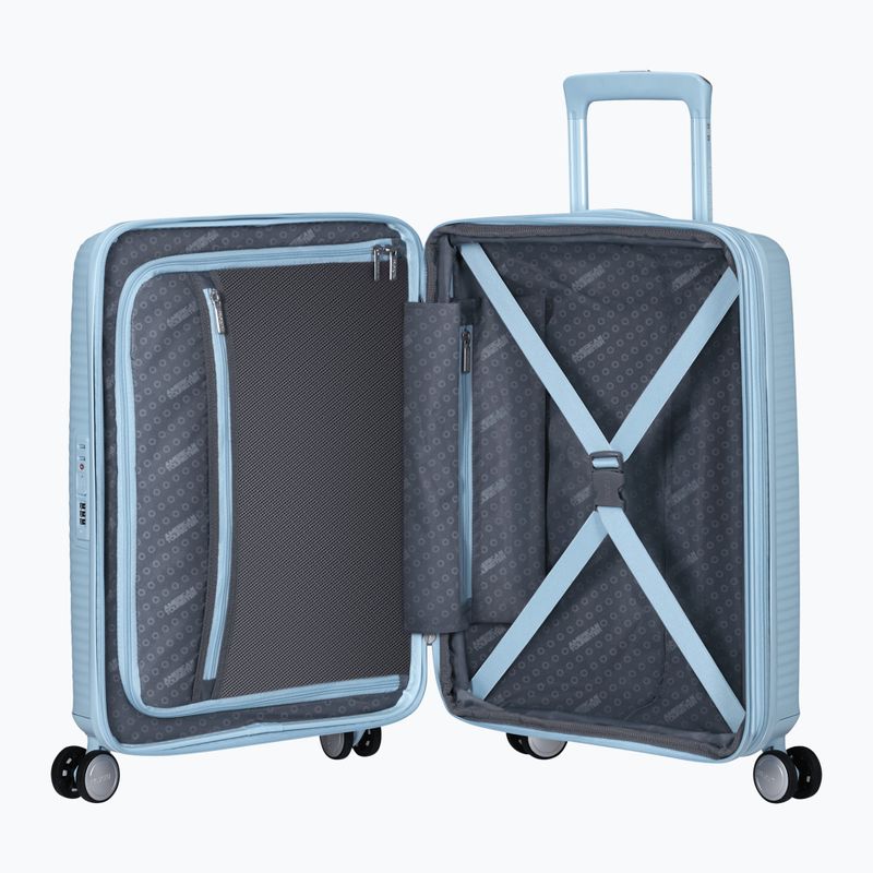 Cestovný kufor American Tourister Soundbox 41 l pastelovo modrý 6