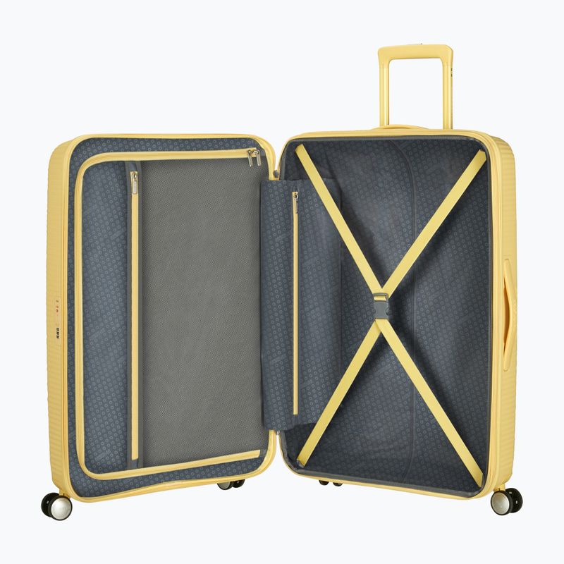 Cestovný kufor American Tourister Soundbox 110 l pastelovo žltý 5