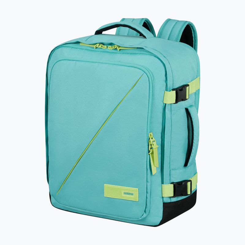 American Tourister Take2cabin S/M 26,5 l dusty turquoise / lime batoh 4