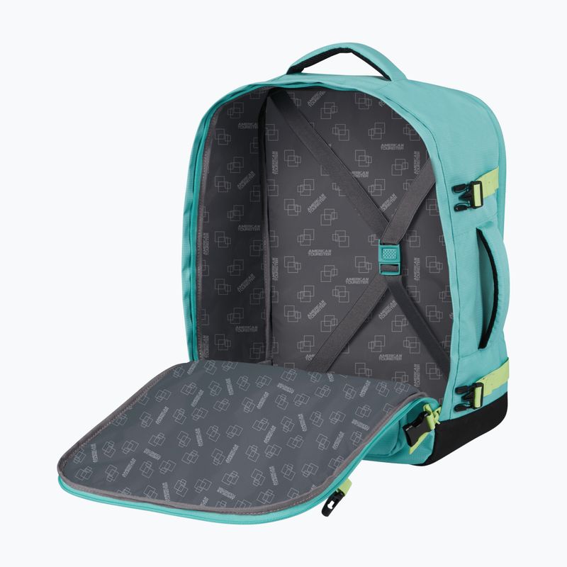 American Tourister Take2cabin S/M 26,5 l dusty turquoise / lime batoh 6