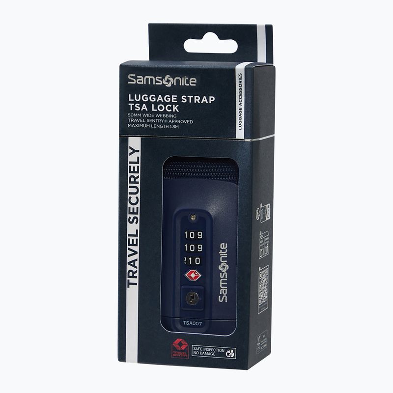 Pás na kufor Samsonite Revolution midnight blue 3