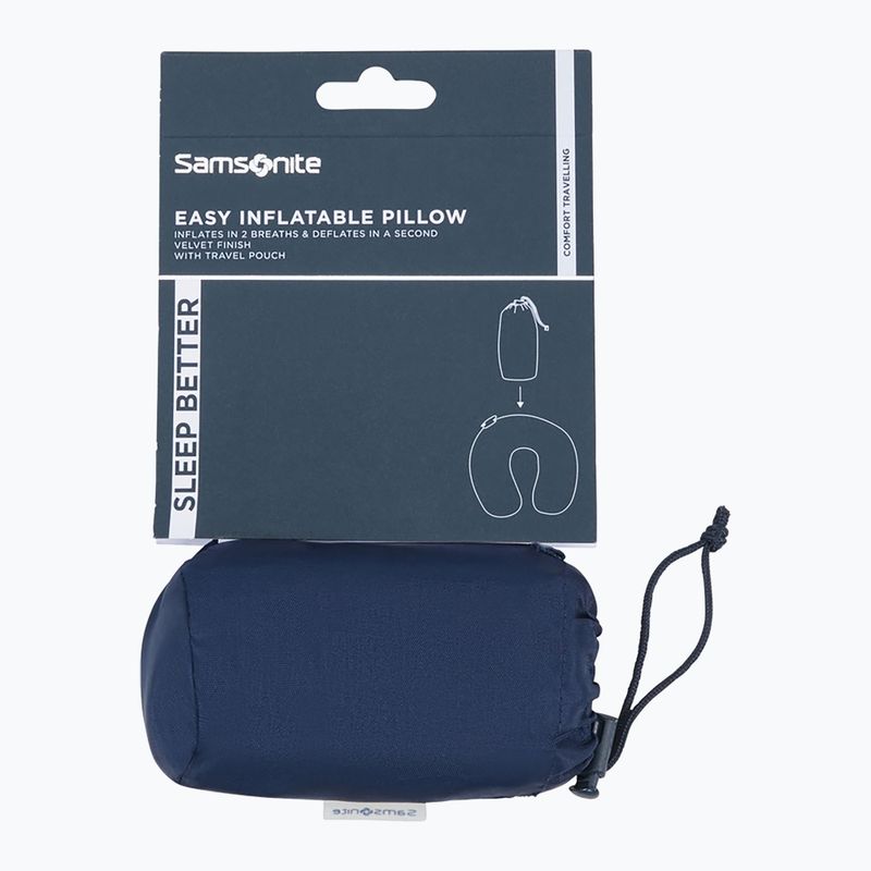 Cestovný vankúš Samsonite Easy Inflatable midnight blue 3