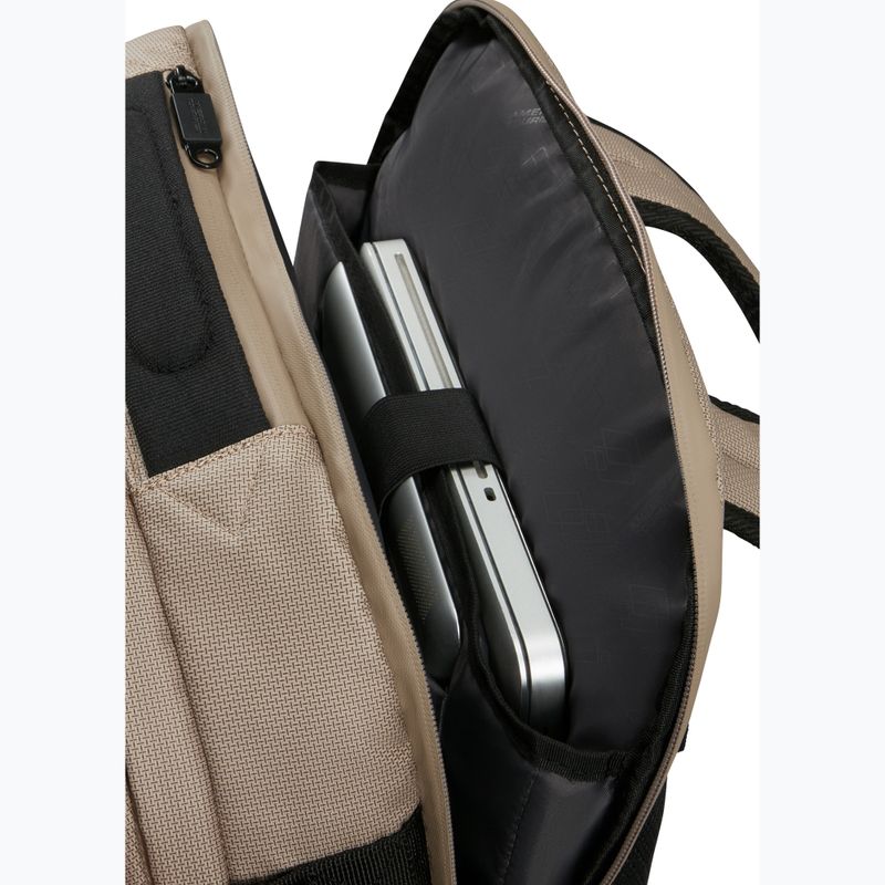 American Tourister Urban Track Laptop BP Coated 15,6" 29 l béžový / oranžový batoh 6