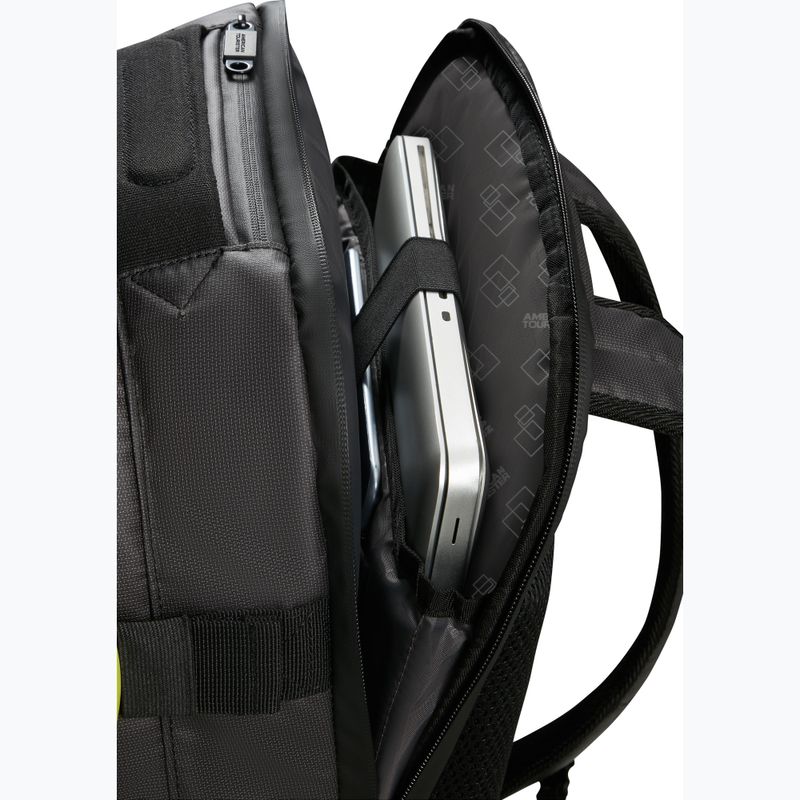 American Tourister Urban Track Laptop BP Coated batoh 15,6" 29 l black / lime 6