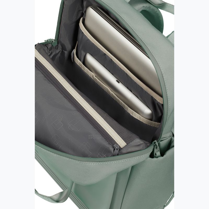 Batoh na laptop American Tourist Soulpack Business BP Tote 15" 17 l iceberg green 6