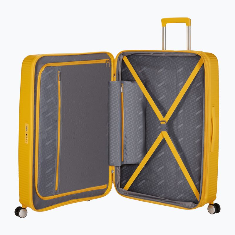 Cestovný kufor American Tourister Soundbox 82 130 l golden yellow 6