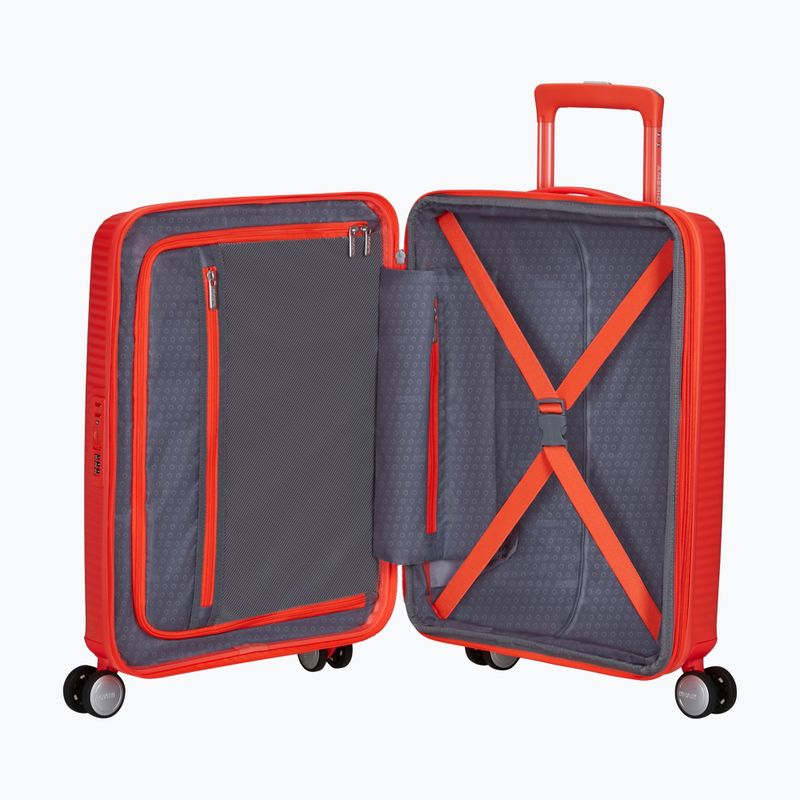 Cestovný kufor American Tourister Soundbox 41 l neon orange 5