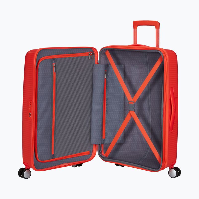 Cestovný kufor American Tourister Soundbox 81 l neon orange 6