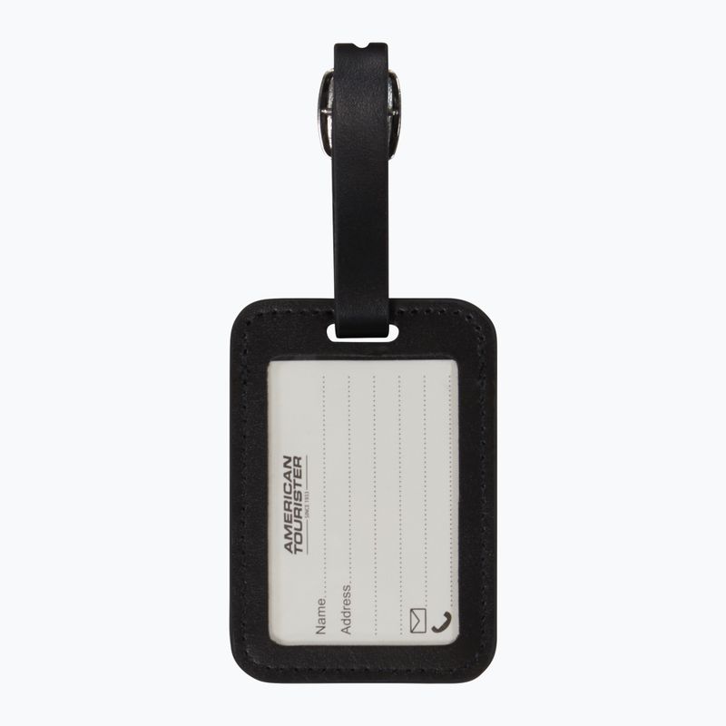 Menovka na batožinu American Tourister Luggage Tag 2 pcs. black 2