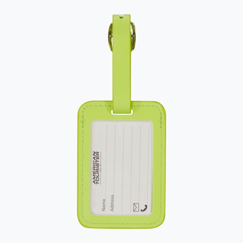 Menovka na batožinu American Tourister Luggage Tag 2 pcs. light lime 2