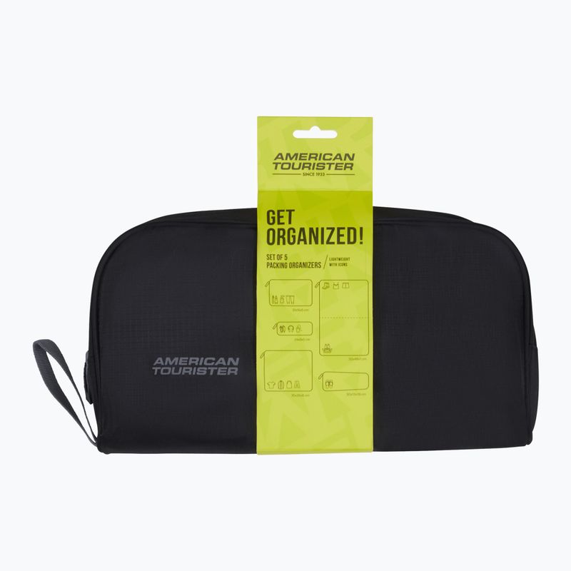 Sada organizérov American Tourister Packing 5 pcs. black/grey 8