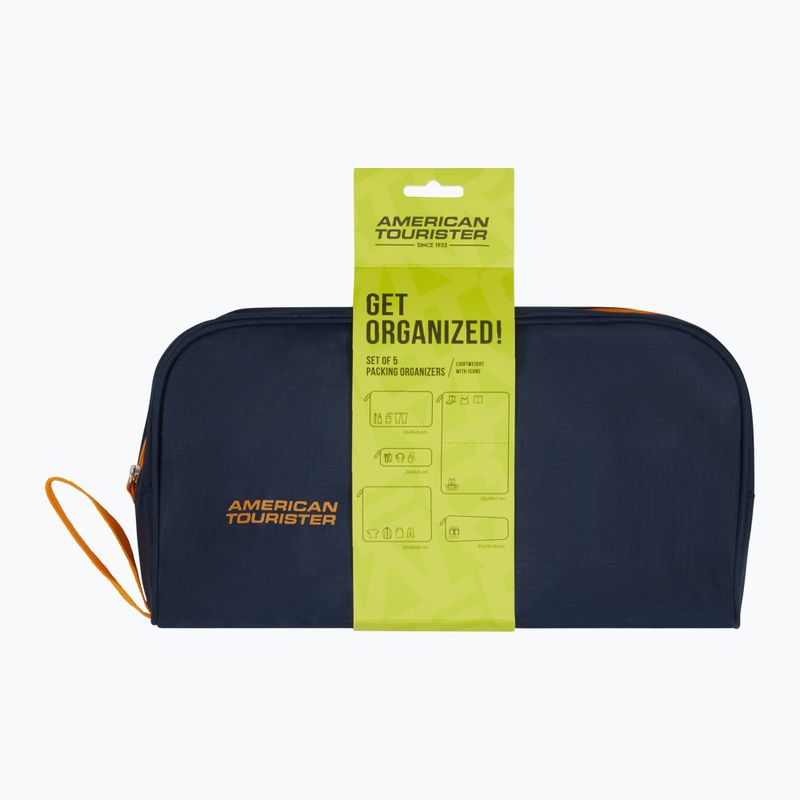 Sada organizérov American Tourister Packing 5 pcs. navy/orange 8