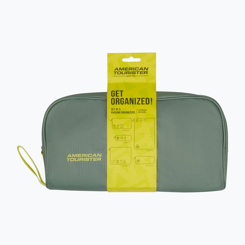 Sada organizérov American Tourister Packing 5 pcs. olive/lime 8
