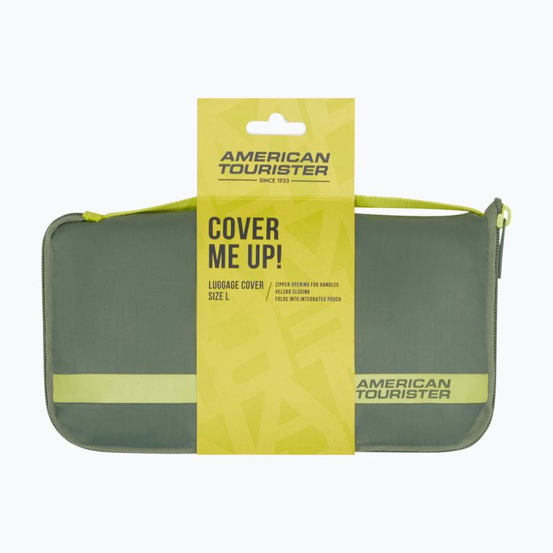 Obal na kufor American Tourister Foldable Luggage L olive/lime 3