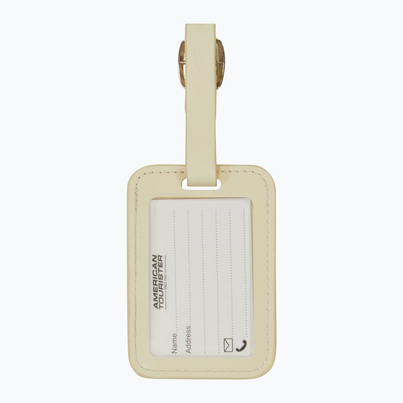 Menovka na batožinu American Tourister Luggage Tag 2 pcs. coconut sand 2