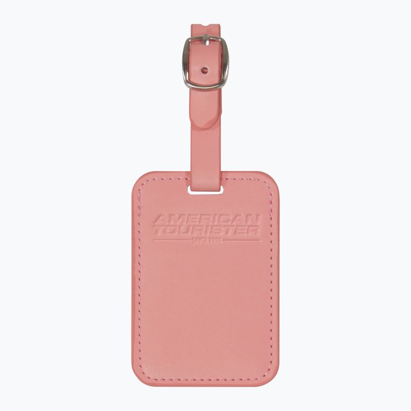 Menovka na batožinu American Tourister Luggage Tag 2 pcs. solar pink