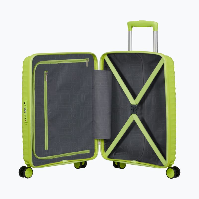 Cestovný kufor American Tourister Diablast Spinner 35 l hyper lime 6