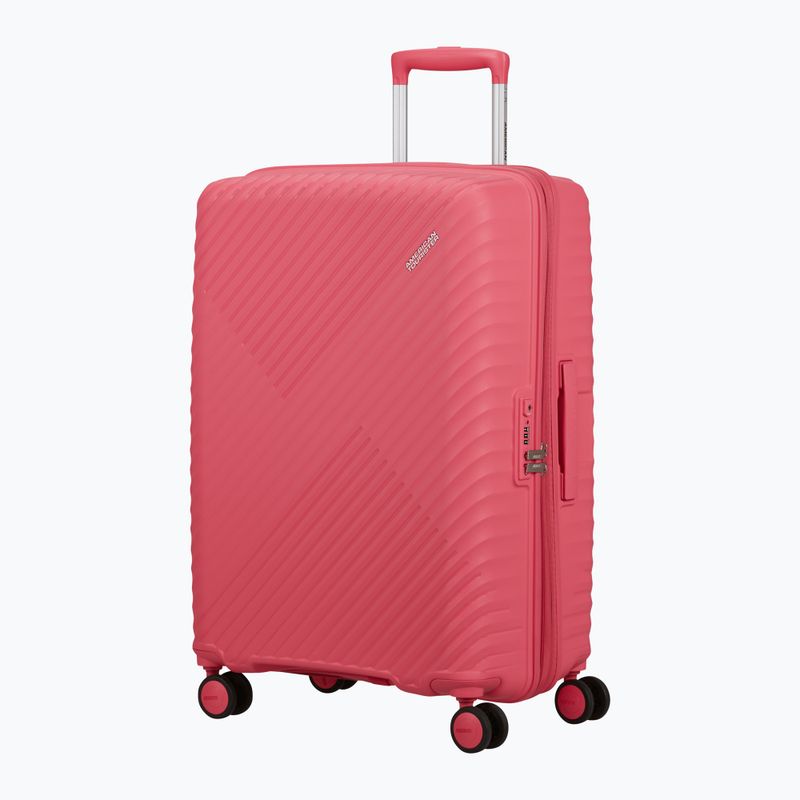 Cestovný kufor American Tourister Diablast Spinner 81 l pink glitch 2