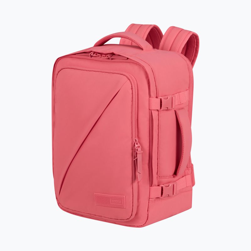 Mestský batoh American Tourister Take2Cabin Casual MS Puff 26,5 l pink glitch 2