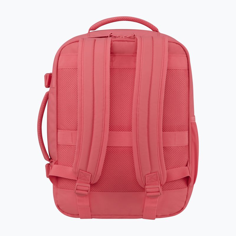Mestský batoh American Tourister Take2Cabin Casual MS Puff 26,5 l pink glitch 3