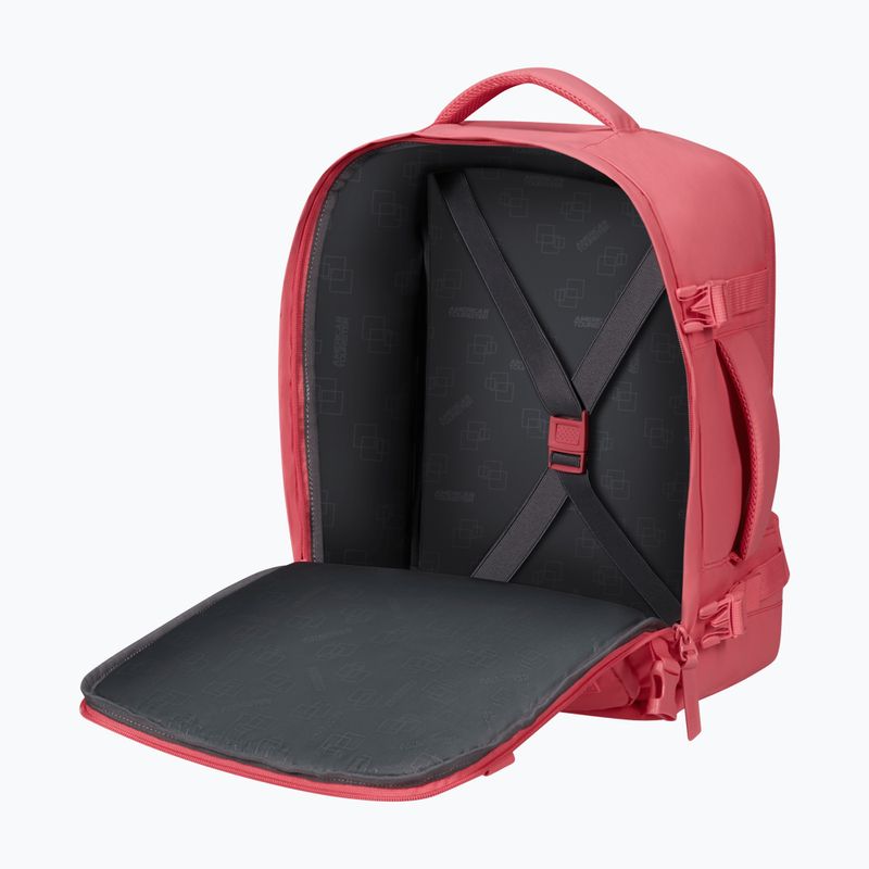 Mestský batoh American Tourister Take2Cabin Casual MS Puff 26,5 l pink glitch 5