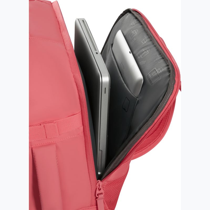 Mestský batoh American Tourister Take2Cabin Casual MS Puff 26,5 l pink glitch 6