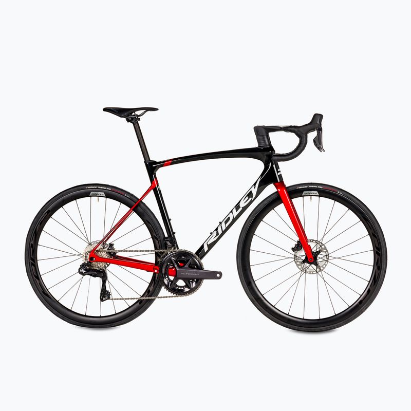 Ridley Fenix SLiC Ultegra DI2 FSD30As cestný bicykel čierna/červená SBIFSDRID659