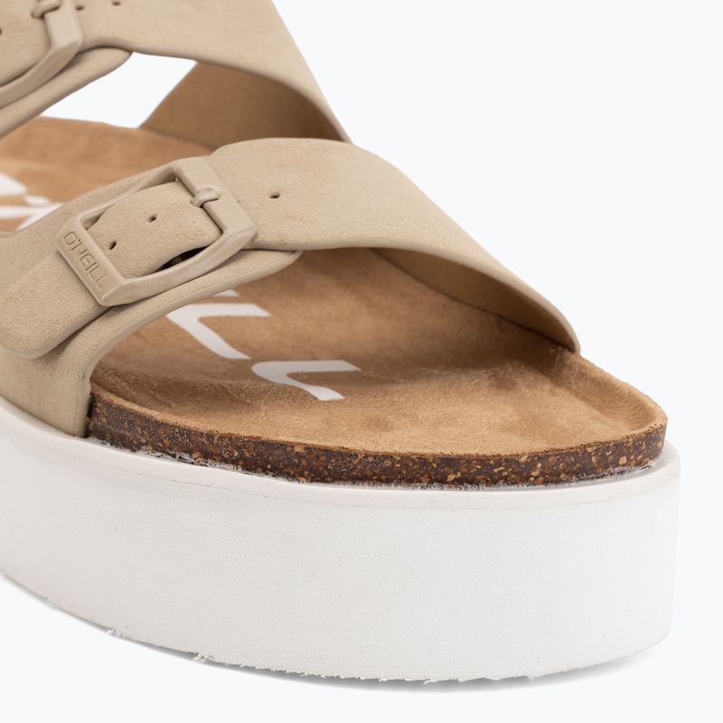 Dámske šľapky O'Neill Sandy Platform Low tan 7