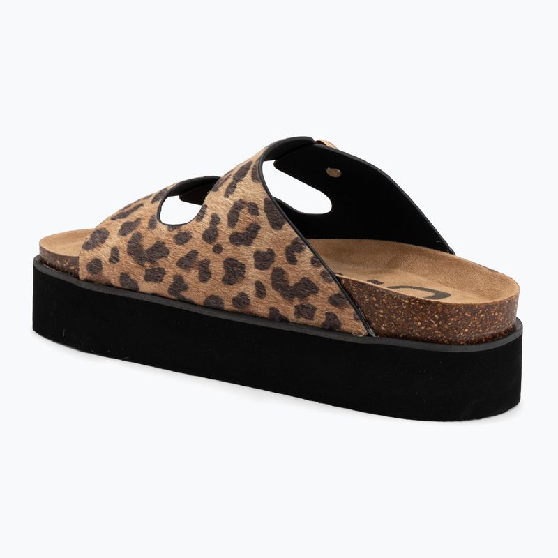 Dámske šľapky O'Neill Sandy Platform Low leopard 3