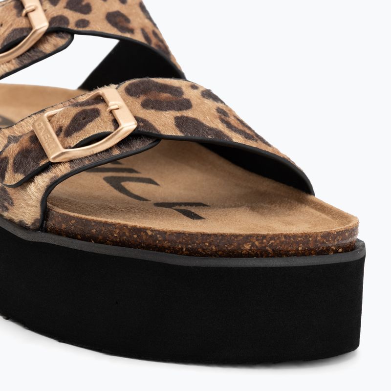 Dámske šľapky O'Neill Sandy Platform Low leopard 7