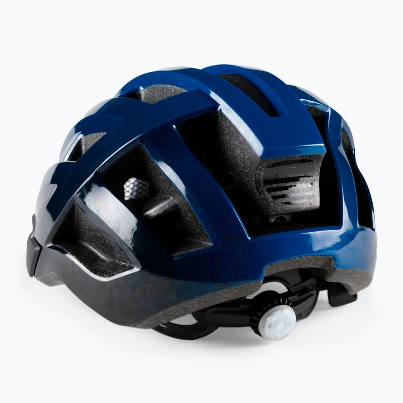 Cyklistická prilba Lazer Compact DLX modrá/čierna BLC2227890460 4