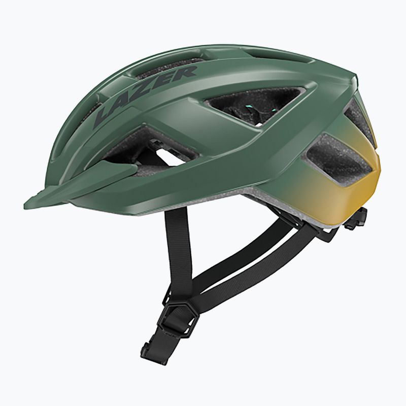 Cyklistická prilba Lazer Cerro KinetiCore smoke green 2