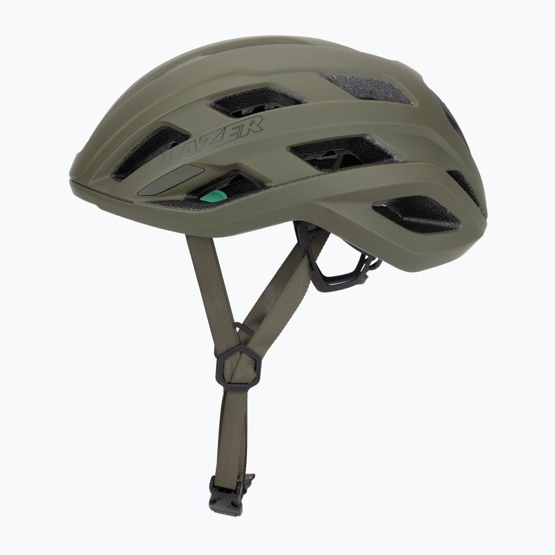 Cyklistická prilba Lazer Strada KinetiCore matná borovicovo zelená 3