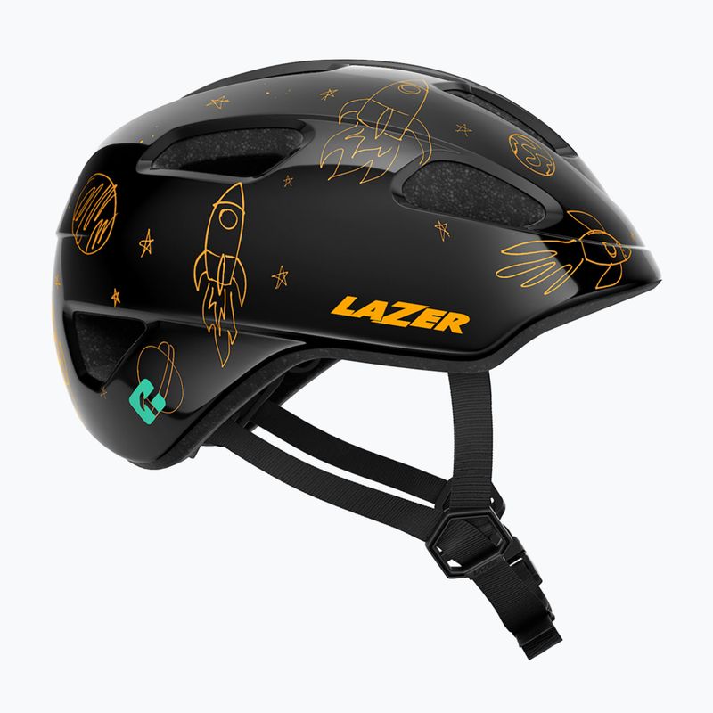 Detská cyklistická prilba Lazer Pnut 2.0 KinetiCore flying rocket