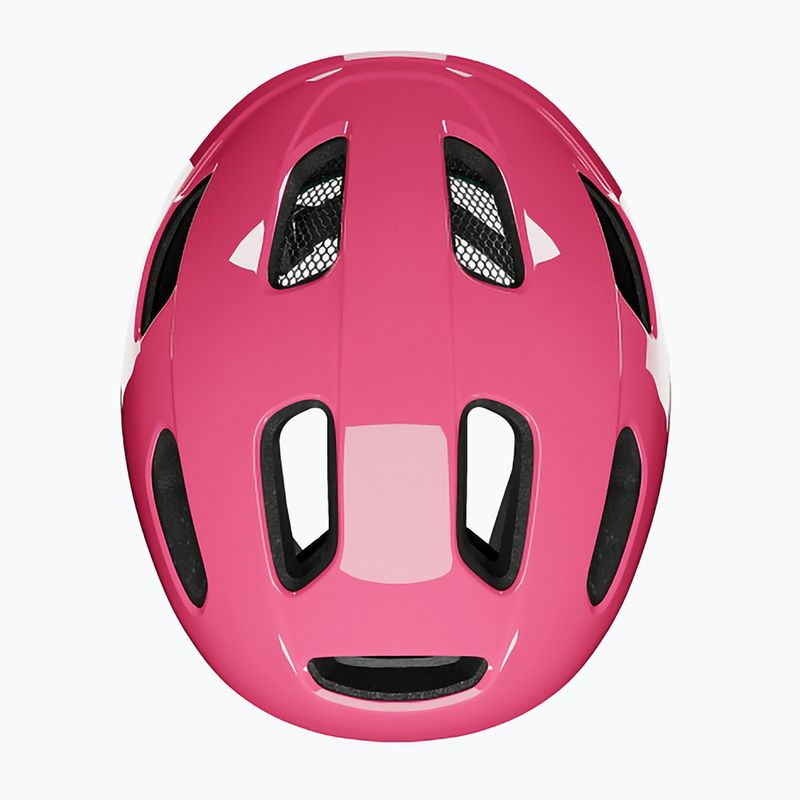 Lazer Pnut 2.0 KinetiCore fuchsiová detská cyklistická prilba 6