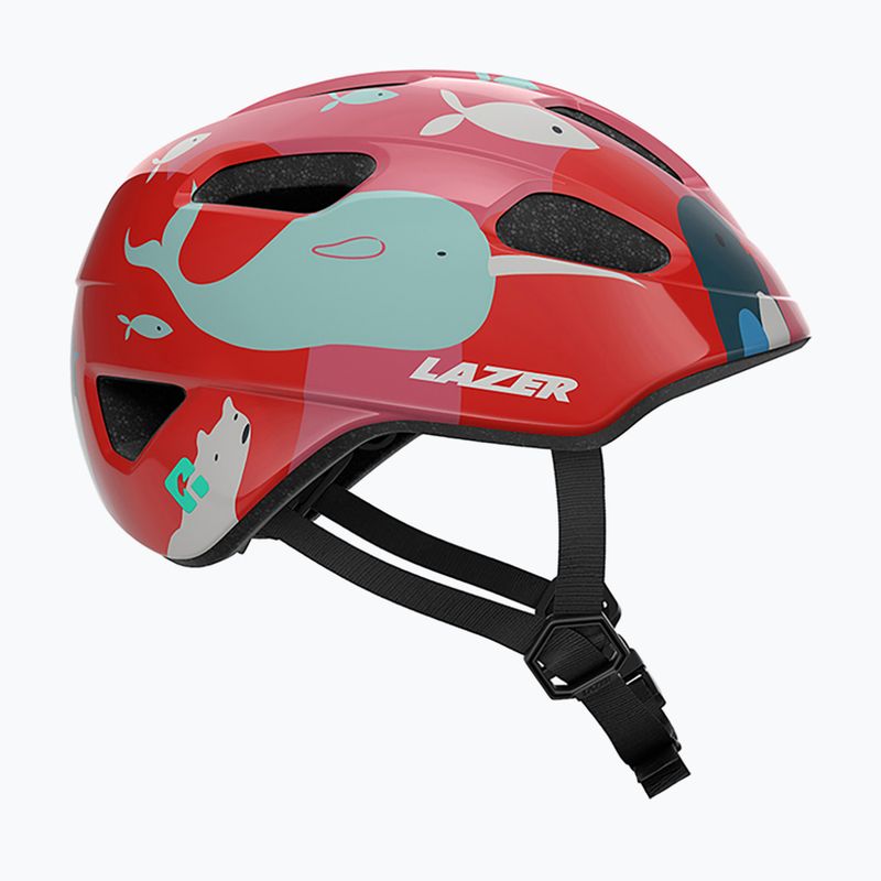 Detská cyklistická prilba Lazer Pnut 2.0 KinetiCore ocean life 8