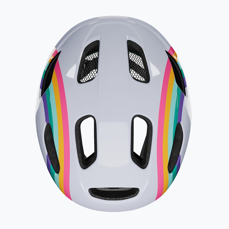 Detská cyklistická prilba Lazer Pnut 2.0 KinetiCore rainbow 6