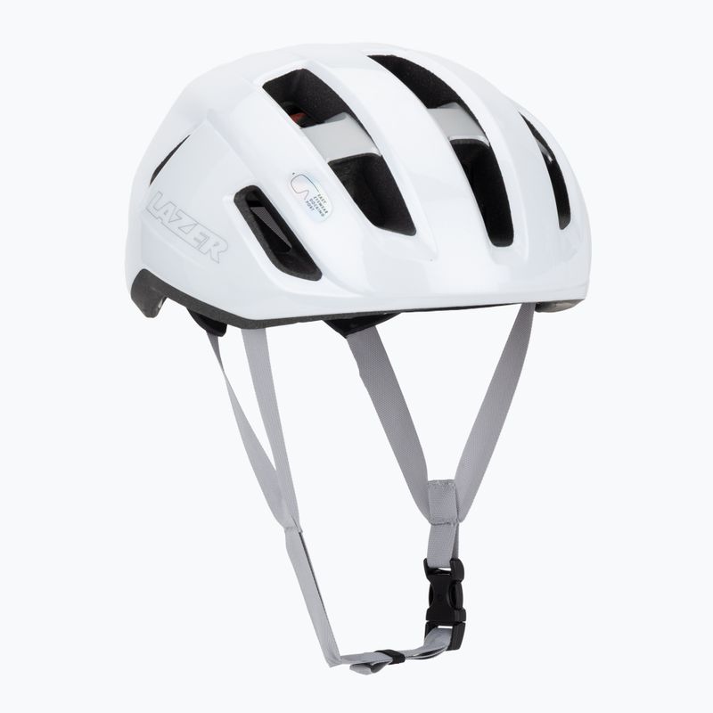 Cyklistická prilba Lazer Sphere KinetiCore white/silver