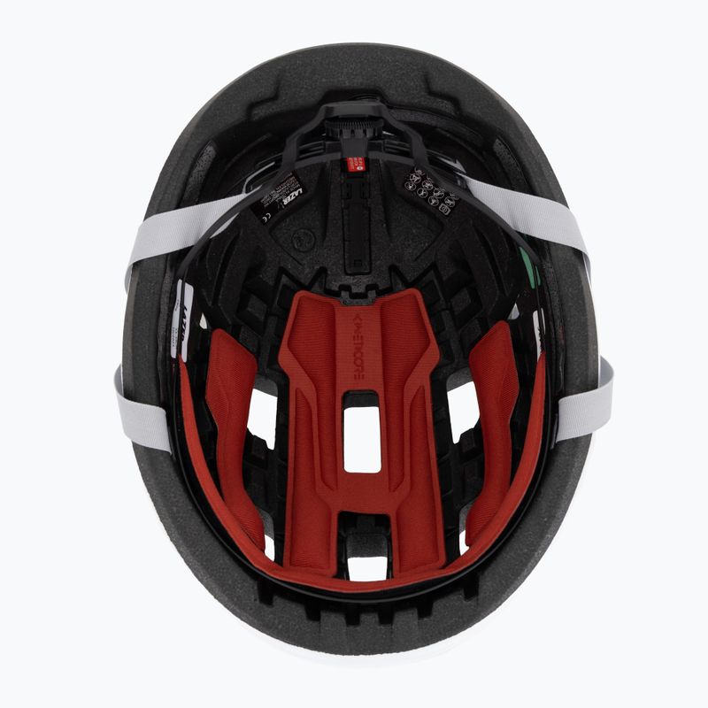 Cyklistická prilba Lazer Sphere KinetiCore white/silver 5