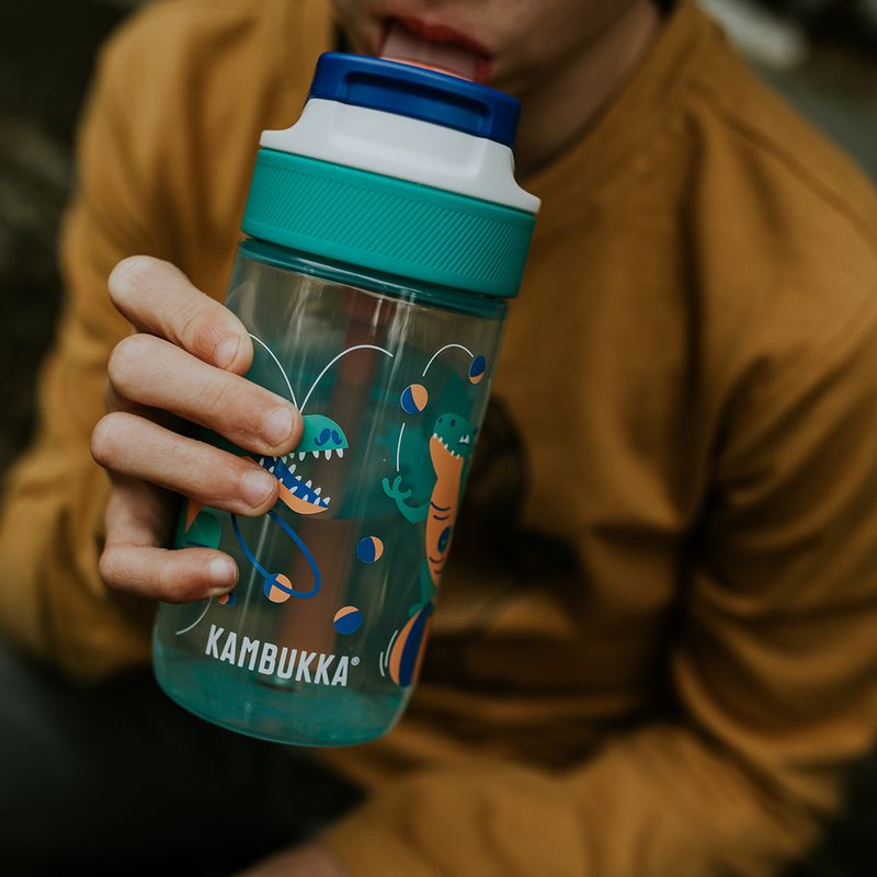 Kambukka Lagoon 400 ml žonglovanie dino cestovná fľaša 9